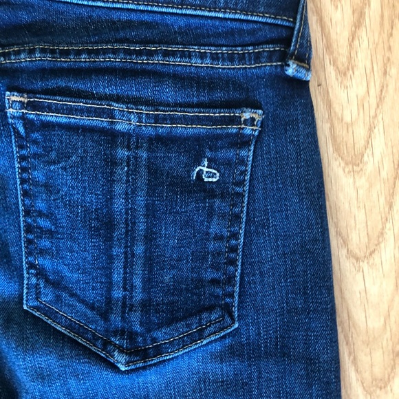 RAG & BONE Anthropologie Women’s 26 Skinny Denim Jeans - Picture 5 of 8